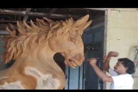 Agus Priyadi hasilkan ribuan patung, bawa Blora ke tingkat dunia