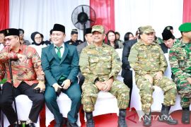Bupati Madina hadiri HUT ke-80 TNI di Medan, pameran alutsista jadi magnet warga