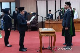 Muhammad Ramadhana Rahman resmi gantikan Ahyar Umar di DPRD Kotim