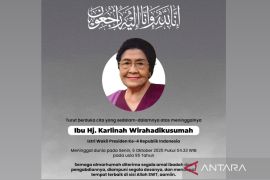 Wapres Gibran  sampaikan ucapan duka wafatnya Karlinah Djaja Atmadja