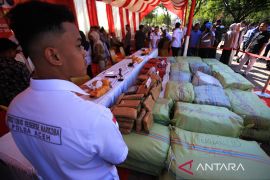 FOTO - Pengungkapan kasus Narkotika di Polda Aceh