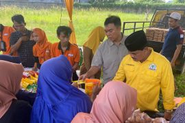 Rycko Menoza bersama Bapanas gelar gerakan pangan murah di Natar