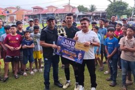 Grib Jaya juara mini soccer Piala Ketua NasDem Sumut Cup 2025