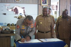 Polda dan Pemprov Papua Barat kolaborasi wujudkan ketahanan pangan