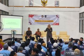 Rutan Barabai-Kejari HST beri penyuluhan hukum Restorative Justice kepada warga binaan