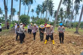 Polri di Gorontalo komitmen dukung program ketahanan pangan nasional