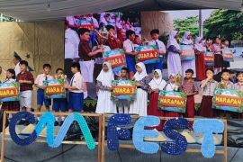 Siswa SDN Tamiyang  juara poster di CIA Fest 2025