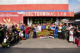 Pertamina latih masyarakat Lahat kelola sampah  jadi kompos