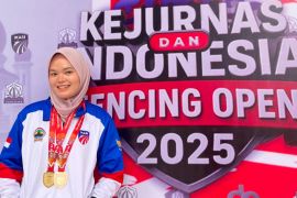 Atlet UMS sabet medali emas dan perunggu pada Kejurnas Anggar 2025