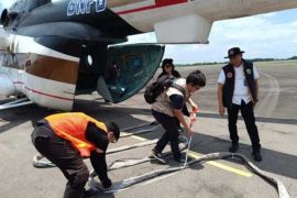 Sumsel terima bantuan satu helikopter dari BNPB untuk karhutla