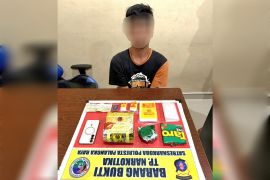 Peredaran satu kilogram sabu-sabu di Palangka Raya berhasil digagalkan