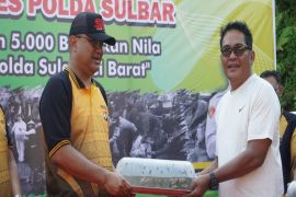 DKP dan Polda Sulbar bangun kemandirian pangan dari pekarangan
