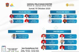 RSUD Zainal Umar Sidiki buka pelayanan poliklinik THT-KL