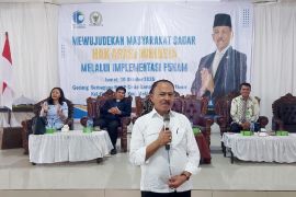 Komisi XIII DPR: Sosialisasi HAM di Medan upaya perkuat  nilai norma