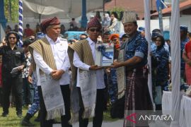 Kasau apresiasi Pemkab Taput hibahkan lahan untuk detasemen TNI AU