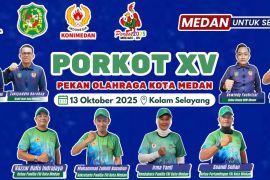 300 perenang bersaing di Porkot Medan 2025
