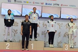 Sumut dulang satu perak dan empat perunggu hari pertama PON Bela Diri Kudus