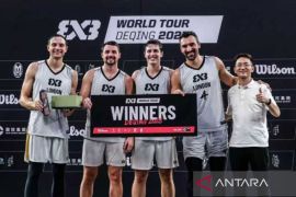 Justin Pierce jadi MVP FIBA 3x3 World Tour Deqing 2025