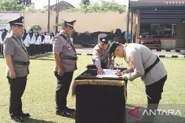Sofyan Tampubolon resmi jabat Kapolsek Aek Natas
