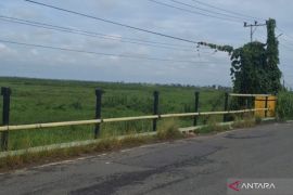 Dinas PUPR Kalsel diminta ganti pagar Jembatan Karangrati HSS