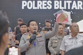Polres Blitar tangkap residivis dengan 18 kasus kejahatan