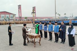 Pemkot Palembang lantik 1.560 pegawai honorer jadi PPPK, wujudkan kesetaraan ASN