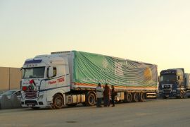 Bantuan kemanusiaan pertama Turki usai gencatan senjata tiba di Gaza