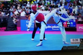 Lampung sabet medali perunggu taekwondo PON Beladiri