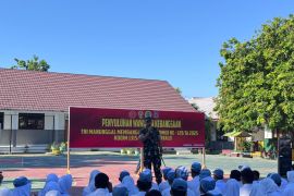 Kodim 1315 gelar penyuluhan wawasan kebangsaan di SMA 1 Telaga Biru