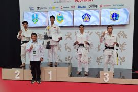 Diki Hartato sumbang emas pertama Sumut di PON Bela Diri 2025
