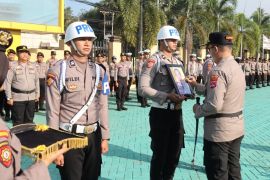 Polres HSS gelar apel PTDH  satu personil