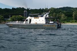 Polda Maluku patroli perairan Maluku selama kunjungan Wapres
