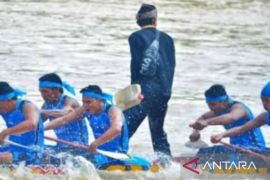 Pacu jalur hari jadi Kuansing, Alam Cahayo Tuah Nagoghi juara pertama