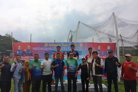 Medan Barat mendominasi Atletik Porkot Medan 2025