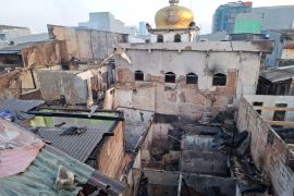 Lima orang terluka akibat kebakaran di Penjaringan