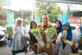DKP Kota Tangerang jual sayuran hasil panen KWT