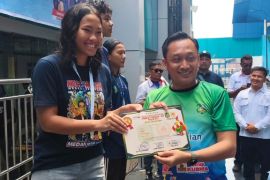 Selayang dominan di renang Porkot Medan 2025
