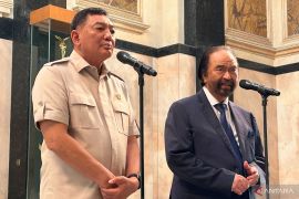 Menhan Sjafrie terima kunjungan Surya Paloh, diskusi stabilitas nasional