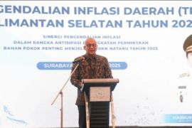 TPID Kalsel perkuat sinergi kendalikan inflasi jelang Natal