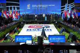ASEAN perkuat kerja sama regional dengan mitra dialog jelang AMEM Ke-43