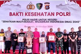Pemprov Gorontalo apresiasi bakti kesehatan Polri untuk masyarakat