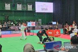 Pesilat Jambi Zafi tumbangkan atlet Sumsel dibabak penyisihan PON Bela Diri