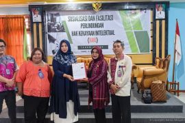 Kemenkum Kalbar dan Bappeda Sintang sinergi  pelindungan hak kekayaan intelektual bagi UMKM