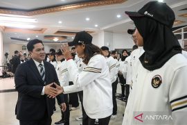 Menpora Erick Thohir bicara soal larangan IOC untuk Indonesia