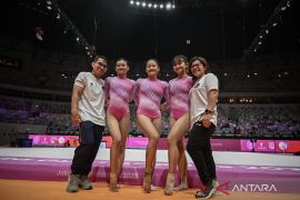 Kejuaraan Dunia Senam Artistik di Jakarta nan bersejarah dimulai