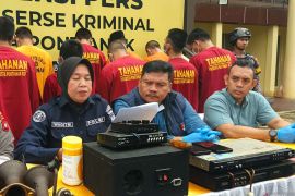 Polresta Pontianak menangani 21 kasus kejahatan dalam 1 bulan