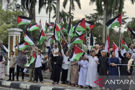 Masyarakat Babel gelar aksi solidaritas untuk rakyat Palestina