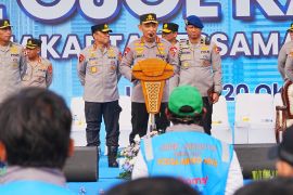 Kapolri ajak pengemudi ojol bersinergi jaga kamtibmas