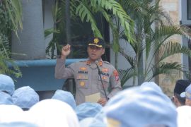 Polres Lamongan edukasi pelajar untuk bijak bermedsos dan jauhi judi