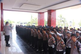 Polda Sulteng kerahkan 200 personel patroli jelang setahun pemerintahan
